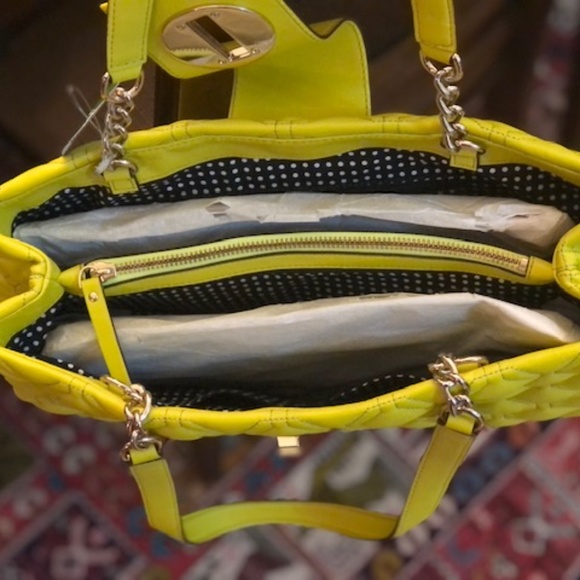 Kate Spade New York Elena Astor Court Leather Quilted Pattern Tote - Picture 6 of 6